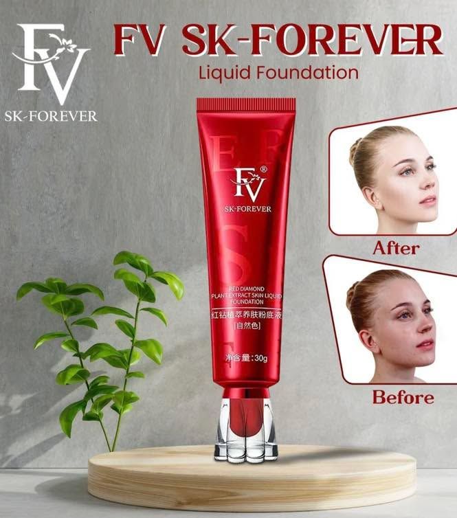 FV Foundation Red Diamond Plant Extract Skin LIquid